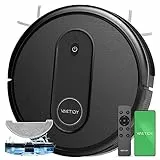 Vactidy Nimble T7 Saugroboter mit Wischfunktion mit 2800Pa Saugkraft, Wischroboter mit 120Min Laufzeit, Staubsauger Roboter mit Wischfunktion mit Alexa&App&Siri Steuerung für Tierhaare/Teppich
