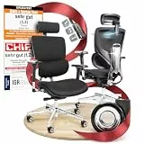 CLOUVOU MasterSeat Bürostuhl Ergonomisch [TESTSIEGER] Schreibtischstuhl 100% individuell einstellbar | Büro Stuhl & Gaming Stuhl | Computerstuhl Home Office Chair Ergonomic | Drehstuhl 150 kg