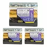 Idena 90429 - Hologramm Luftschlangen, 9 Rollen mit je 18 Abrissen in Gold, Schwarz und Silber, aus FSC-zertifiziertem Papier, als Party Deko oder zum Geburtstag