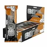 WEIDER 60% Proteinriegel, Eiweißriegel mit dem höchsten Proteingehalt auf dem Markt, High Protein Riegel mit Glutamin und BCAA für Muskelaufbau und Fitness, 24 Stück á 45g, Salted Peanut-Caramel