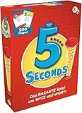Goliath - 5 Seconds, Gesellschaftsspiel für Erwachsene und Kinder ab 8 Jahren, Fragen beantworten in 5 Sekunden, Spaß & Tempo, Geschenkidee, 2+ Spieler, Deutsch
