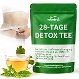 Detox Tee zum Abnehmen – 28 Tage Grüne Entgiftungspulver mit Lotusblatt, Cassia, Moringa, Maulbeerblatt, Grüntee& Zitronengras – Natürliche Fettverbrennung, Stoffwechsel-Boost & Verdauung – Vegan