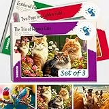 QUOKKA 35 Teile Puzzles für Erwachsene - 3 Set Demenz Puzzles für ältere Menschen - Großes Stück Aktivitäten Produkte für Senioren - Alzheimer Puzzle Spiele für Erwachsene - Hunde im Feld