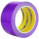 LLPT Gewebeband Panzertape | 1 Rollen Lila | 50mm x 14m | Extrem Starkes | Hochwertiges Farbiges Klebeband Geeignet | für DIY Handwerk Dekoration für den Innen- und Außenbereich (DT501PP)
