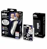 Braun IRT6520 ThermoScan 7 Infrarot Ohrthermometer + 40 Braun Ersatzschutzkappen + Aufbewahrungstasche