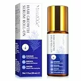 Haarwuchs Serum Roll-On 30 ml mit Rosmarinöl, 3% Redensyl & 2% AnaGain, Biotin Haarserum für Frauen und Männer, Kopfhautpflege gegen Haarausfall, Für Voller und Kräftiger Aussehendes Haar