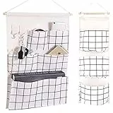 Arawat 2 St. Hängeorganizer Wand Organizer Hängend Tasche Tür Hängeaufbewahrung Camping Aufbewahrungstasche für Wand Büro Tür Bad Schrank Tür Hanging Utensilientasche Hängekörbchen