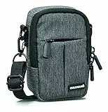 CULLMANN - 90245 - MALAGA Compact 400 - Grau - Kameratasche für Kompaktkamera - 70x120x50mm