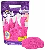 Kinetic Sand - 907 g Beutel Schimmer Pink, original magischer Sand aus Schweden für kreatives Indoor-Sandspiel, fördert Feinmotorik und Fantasie, wiederverschließbarer Beutel, für Kinder ab 3 Jahren