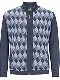 Charles Colby Herren Outdoor Strickjacke Duke Phil dunkelblau, XL - 56/58