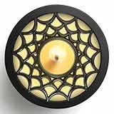 Hion Illuma Lid Candle Kerzedeckel Aufsatz,Mehrere Stile,Candle Matrix Brushed Zubehör Lampenschirm Schirm Topper Metall Weihnachten,Helfen Sie Der Kerze Gleichmäßig Zu Schmelzen