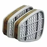 3M 70071617933 Gas- und Kombi A2 Partikelfilter, 8 Stück
