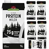 Schwarzwaldmilch Protein Milch 0,9% Fett Milch 1000 mililiter x 6 Stück + pufai
