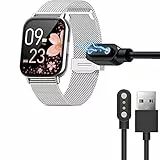 Blueshaweu Ladekabel Kompatibel mit SWGOTA 2023 Smartwatch Damen 1.85', Kabel Ladegerät Ladestaion für SWGOTA CS2 PRO Smartwatch (schwarz)