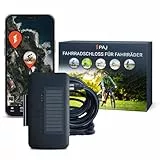 PAJ GPS Tracker Fahrradschloss - Diebstahlschutz - Gerät mit Alarmgeräusch - inkl. 3 Monate Premium ABO - 4G Echtzeitortung, Streckenverlauf, GPS-Tracker Fahrrad & eBike, bis zu 20 Tage Akku