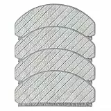 4 Stück Wischmopptuch waschbar für Ecovacs für Deebot N20 / N20 PLUS / N20 PRO-PLUS Staubsaugerzubehör, Waschbare Boden-polster Aus Leicht Wiederverwendbarer Feiner Fasern