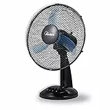 ARDES - Ardes-Tischventilator 40 cm Modell Penny, 3 Flügel, oszillierend, mit verstellbarem Neigungswinkel, Ardes-Ventilator, 3 Geschwindigkeitsstufen, leise, AR5AM40
