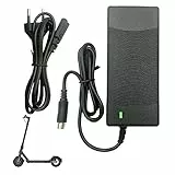 CJBIN E Scooter Ladegerät für Xiaomi M365, 42V 2A E Scooter Ladekabel, 36V Akku Netzteil Ladegerät Adapter für Scooter Xiaomi M365, Ninebot ES1 ES2 ES4, Hoverboard Ladekabel, Elektroroller Ladegerät