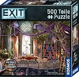 KOSMOS 684471 EXIT Puzzle - Die Bibliothek der Träume, 500 Teile Puzzle, für Erwachsene und Kinder ab 10 Jahren, Escape Room Puzzle für Einsteiger mit Rätseln