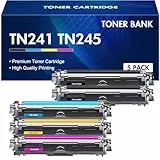 Toner Bank TN241 TN245 Kompatibel für Brother MFC 9332CDW DCP 9022CDW MFC 9142 CDN MFC-9332CDW DCP-9022CDW HL-3142CW MFC-9142CDN MFC-9140CDN HL-3152CW TN242 TN246 TN241BK TN245C TN245Y TN245M