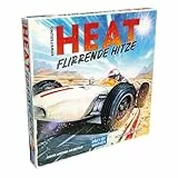 Asmodee, Heat – Flirrende Hitze, DE-Version, Kennerspiel-Erweiterung für 1-7 Spieler ab 10 Jahren, Vollgas, bis die Reifen Qualmen - EIN Rennspiel mit 60 Minuten Spielzeit pro Partie