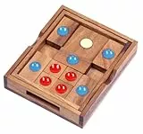 LOGOPLAY Khun Phan Gr. L - Schiebespiel - Denkspiel - Knobelspiel - Geduldspiel - Logikspiel aus Holz