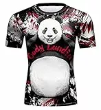 Cody Lundin Herren-Kompressionsshirt, Digitaldruck, kurzärmelig, athletisch, Fitness, Laufen, Training, Workout, Muster 15, XL