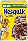 Nesquik Nestlé Nesquik Knusper-Frühstück, Schoko Cerealien mit Vollkorn, 1er Pack (1x 330g)