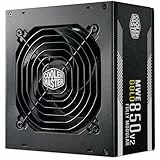 Cooler Master MWE Gold 850 V2 ATX 3.1 Vollmodulares Netzteil – ATX 3.1-Unterstützung, 80 Plus Gold, 850 Watt PC-Netzteil, PCIe 5.1-Verkabelung, 120 mm HDB-Lüfter, Hochtemperaturschwelle