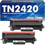 Cool Toner TN2420 TN-2420 Kompatibel Toner für Brother MFC L2710DW TN 2420 2410 TN2410 MFC-L2710DW HL-L2350DW MFC-L2710DN HL-L2310D DCP-L2530DW MFC-L2750DW DCP-L2510D HL-L2375DW (Schwarz 2er-Pack)