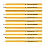 OFFICER PRODUCTS DONAU 7383001PL-99 Bleistift Holz/HB Bleistifte / 12 Stück / 12er Pack/Ungiftig/Farbe: Gelb