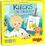 HABA 306669 - Klecks Kunterbunt, Legespiel ab 3 Jahren