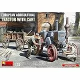MiniArt 38055 1:35 Euro. Ackerschlepper m. Anhän. (2) - Plastikbausatz, Traktor Bausatz, 1:35 Bausatz, Modellbausatz, Standmodell, Modellbau