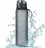 FULDENT Sports Water Bottle 750ml, BPA Free Tritan Non-Toxic Plastic Drinking Bottle, Leakproof Design for Teenager, Adult, Sports, Gym, Fitness, Outdoor, Cycling, School & Office