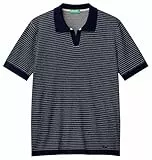 United Colors of Benetton Herren Maglia Polo M/M 1094k301j Polohemd, blau, Medium