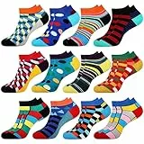 Belloxis Sneaker Socken Herren 43-46 Kurze Socken Herren 43-46 Bunte Socken Sportsocken Ausgefallene Socken Kuschelsocken Baumwollsocken Geschenke für Manner Geburtstag