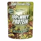 IronMaxx 100% Whey Protein Pulver 500g - Dubai Chocolate | Cremiger Eiweißshake mit BCAAs & EAAs | High Protein, Low Carb & zuckerarm | Ideal für Muskelaufbau, Diät & Fitness