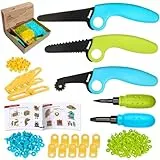 ZLemma Karton-Baukasten mit Werkzeugen für Kinder – 3D Bastelset mit Sicherheitsringen, Schrauben & Muttern, Scharnieren, Werkzeug-Set & Anleitung – Kreatives STEM Spielzeug ab 6 Jahren, 401-teilig