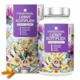 Sonnesee Leber Komplex 8-in-1 Mariendistel 120 Kapseln, Hochdosiert mit 80% Silymarin, Artischocke, Löwenzahn, Inositol Cholin trägt zu einem normalen Fettstoffwechsel bei Vegan