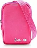 Barbie x Kodak Weiche Tasche mit Reißverschluss und Umhängetasche für Kodak x Barbie Printomatic und Step Slim Fotodrucker, Pink (nur Tasche)