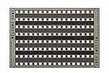 CarFashion Pur/Gridclean – Fussmatte, TPE-VC 100 Prozent Nachhaltig, bronze metallic, 59 x 39 x cm, 1 Einheiten