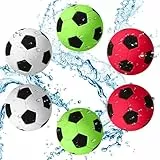 XEERUN 6 Stück Schaumstoffball, Sport - Softbälle-Set, Soft-Fußball-Set Kinder, Schaumstoffball Kinder-Ball, Wasserball für Kinders ab 18 Monaten
