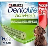 DENTALIFE | Activfresh | Leckerli für ausgewachsene Hunde von großer Größe | hilft bei der Bekämpfung von Mundgeruch | Beutel | 12 Stäbchen | 426 g