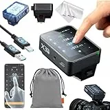 Godox X3 Pro X3PRO-N TTL Funk-Blitzauslöser für Nikon, 2.4GHz Wireless X System, Bluetooth & APP Steuerung, Touchscreen, HSS, Shutter Control, USB-C Schnellladung, Kompakter Funk-Trigger