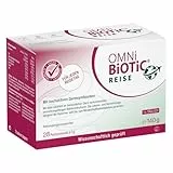 OMNi BiOTiC Reise | 28 Portionen (140g) | 10 Bakterienstämme | 5 Mrd. Keime pro Tagesdosis | Pulver | Vegan | Glutenfrei | Lactosefrei | Zur täglichen Anwendung