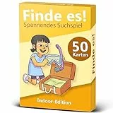 GLÜCKSWOLKE – Finde es I Dein Zuhause neu entdecken I Indoor Schatzsuche für Mädchen & Junge ab 5, 6, 7, 8 Jahre I Spiele für Kinder - Lernspiel Spielzeug I Kinderspiele für Schlecht-Wetter-Tage