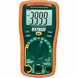 EXTECH EX330 Mini-Multimeter mit 12 Funktionen inklusive berührungslosem Spannungsprüfer