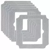 6 Stück Reinigungstuch für Ecovacs WINBOT MINI Familie Fensterputzroboter, Reinigungspad Ersatzteile für Ecovacs Winbot MINI W-CC02-0012