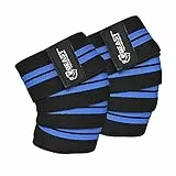 Beast Power Gear Kniebandagen (Paar) für Kniebeugen mit Stützstütze, Powerlifting, Gewichtheben, Cross-Training, Beinpresse, flexible Kniebandage für Kniebeugen, für Männer und Frauen