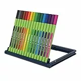 Schneider Line-Up Fineliner (Strichstärke 0,4 mm, aus biobasiertem Kunststoff, ausgezeichnet mit Der blaue Engel) 16 Stück, sortiert